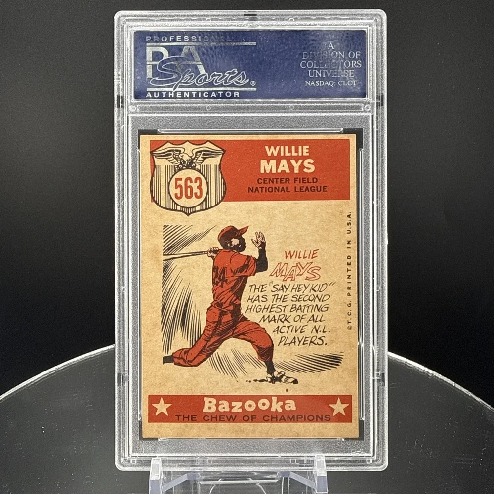 1959 Topps - #563 Willie Mays All Star PSA 5 San Francisco Giants